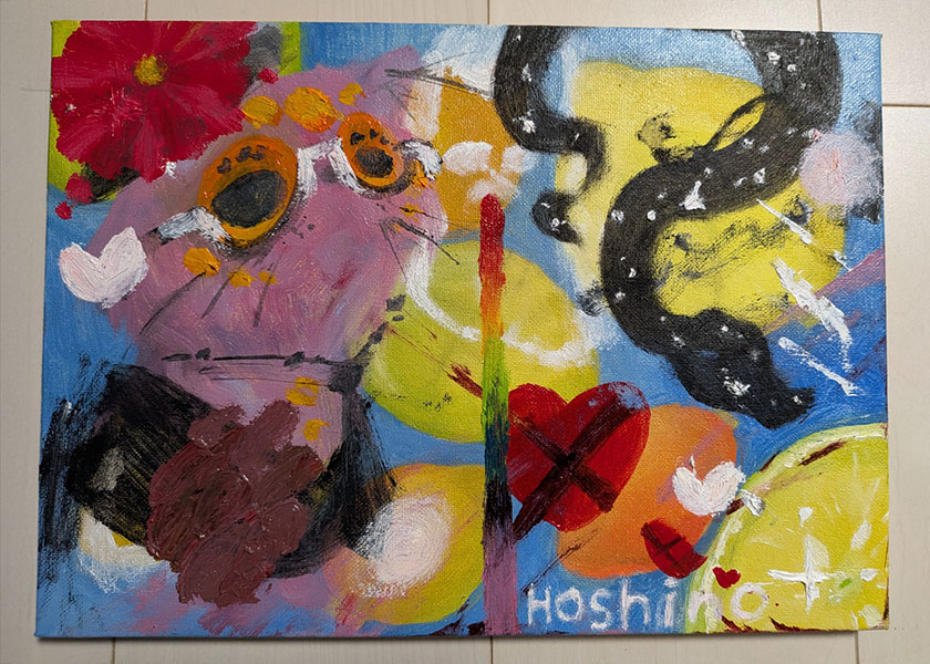 田知穂志乃「バカンスニャンコ」